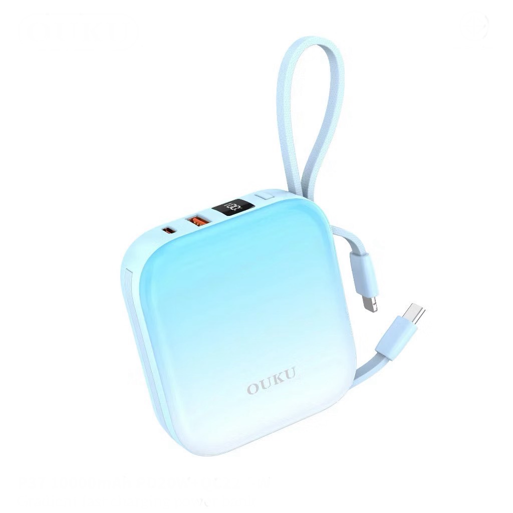 P37 10000mAh PD20W+QC22.5W GRADIENT FAST CHARGING POWERBANK
