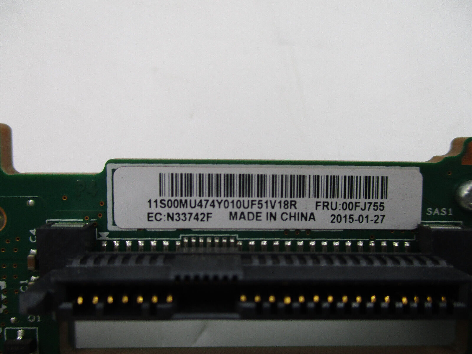 Lenovo X3550 M5 2.5" 4-Bay SFF Hard Drive Backplane // 00FJ755 (Used) // สินค้ารับประกัน โดย บริษัท อะไหล่เซิร์ฟเวอร์ จำกัด