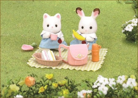 ซิลวาเนียน ชุดนร.อนุบาลไปปิคนิค Sylvanian Families Nursery Picnic Set