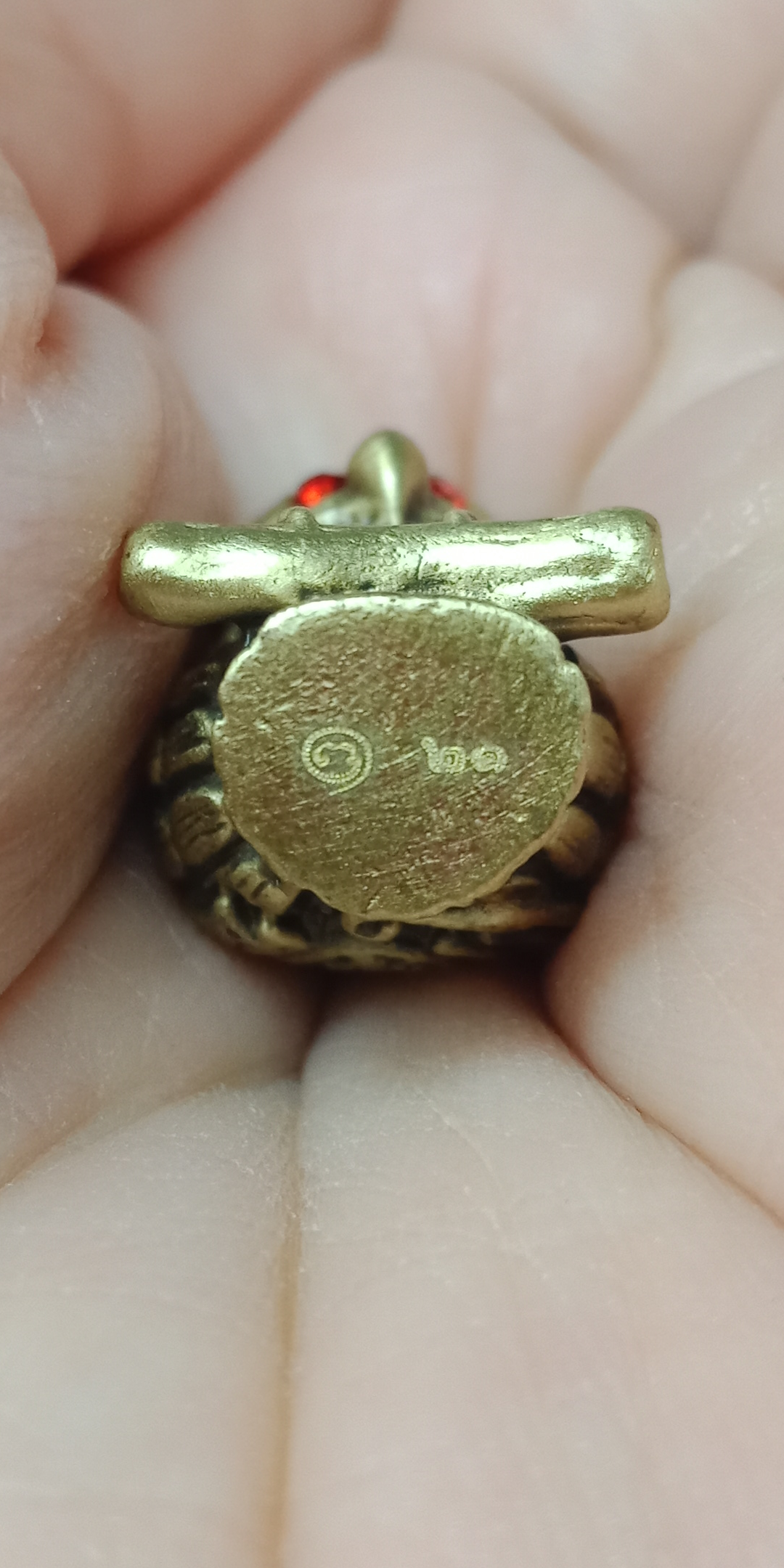 พญานกถึดทือมหาลาภ รุ่น รับทรัพย์ ทันใจ ตำรับหลวงปู่ศุข วัดปากคลองมะขามเฒ่า เนื้อซาติน