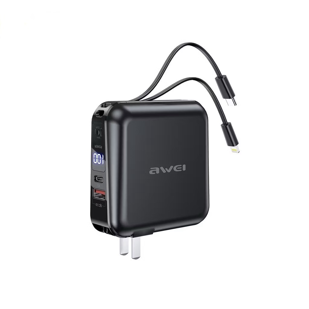 P48K 4IN1 PORTABLE MULTIFUNCTION POWERBANK 15000mAh
