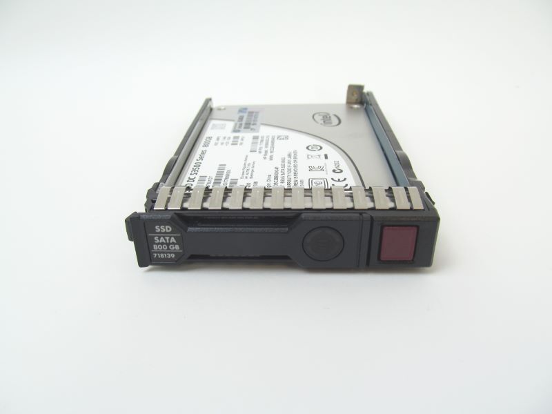 HP 800GB 6GB/s SSD Sata 2.5" Intel DC S3500 , Tray P/N 718139, HDD P/N 717968-003, SSDSC2BB800G4P, VK0800GDJYA (Used) สินค้ารับประกัน โดย บริษัท อะไหล่เซิร์ฟเวอร์ จำกัด