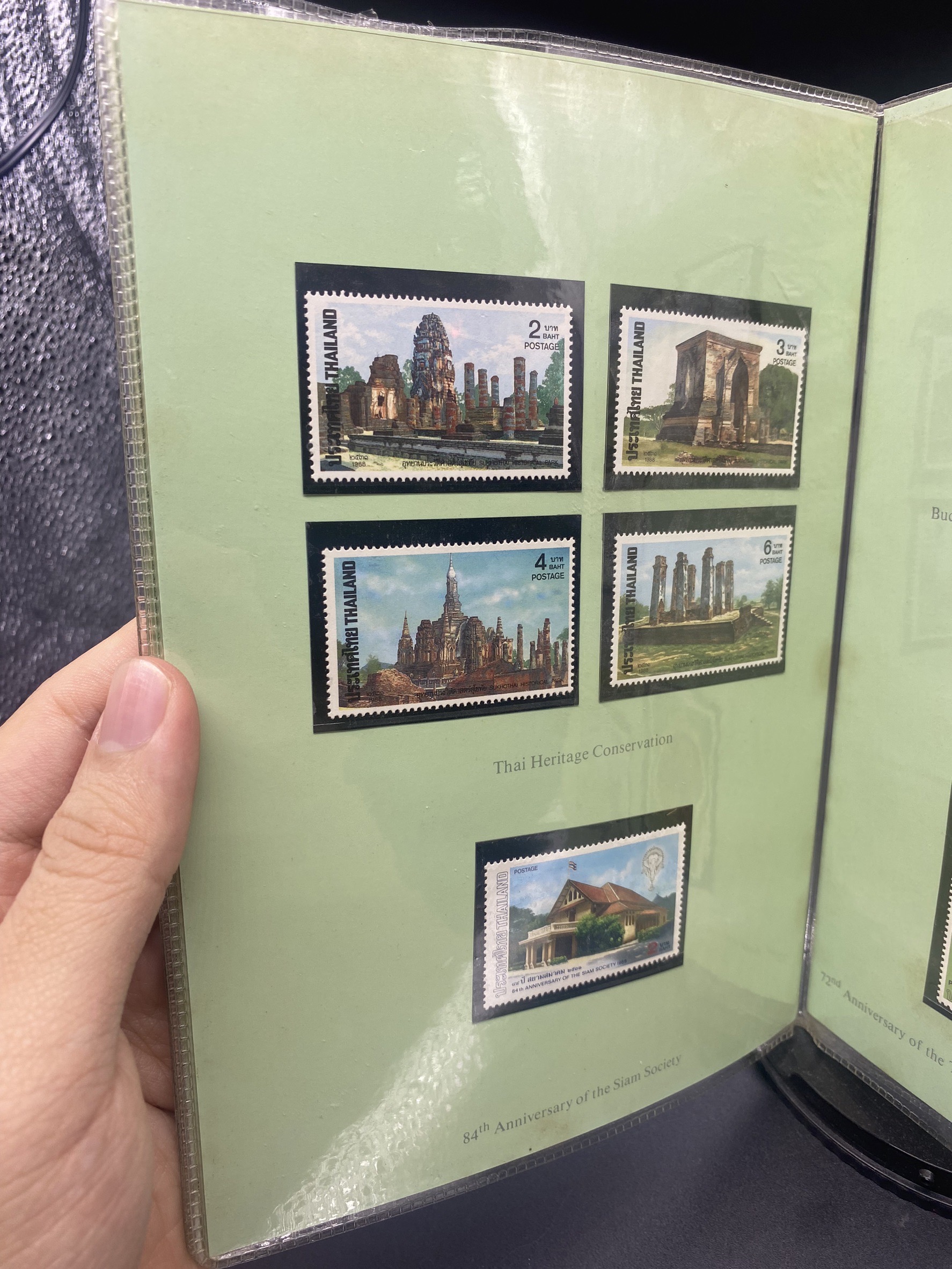 THAI POSTAGE STAMPS 1988 (สมุดแสตมป์ ปี2531) หายาก