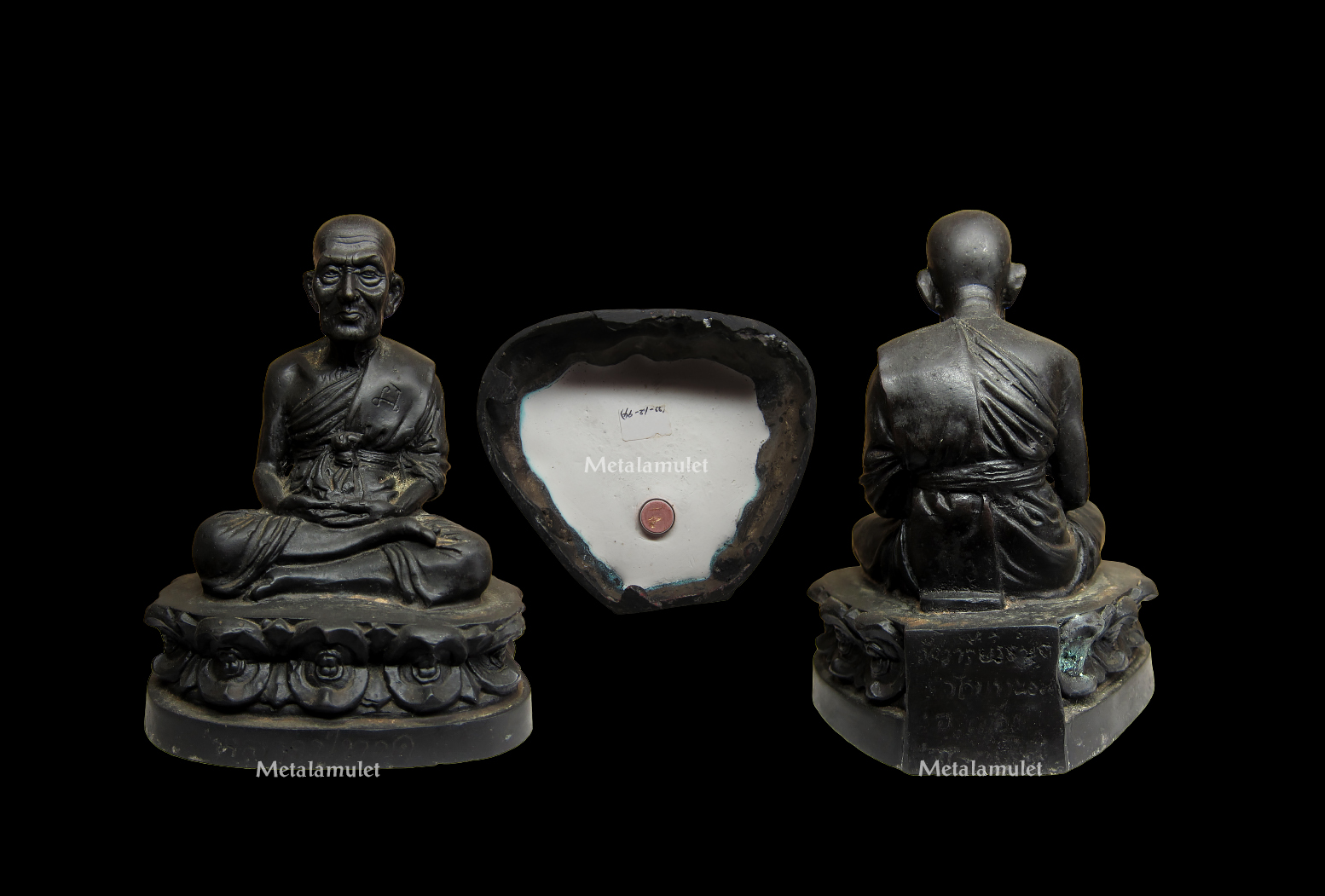 หลวงปู่ทวด ขนาดบูชา 4นิ้ว วัดวารี วัดบางนอน