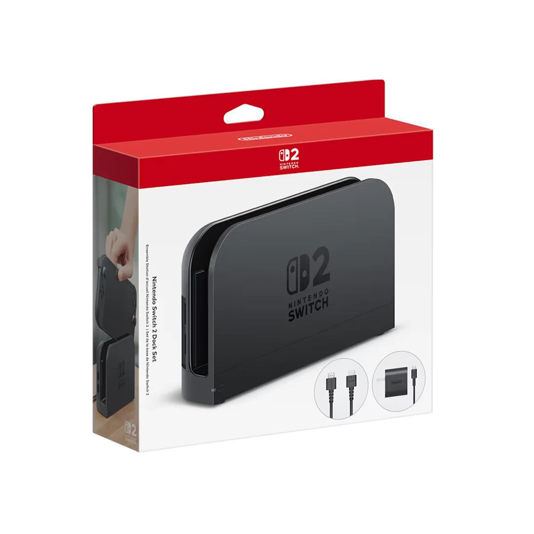 Nintendo Switch 2 : Dock Set – ให้ภาพ 4K คมชัดสุด และ 120Hz ลื่นไหลไม่มีสะดุด ยกระดับ Switch 2!