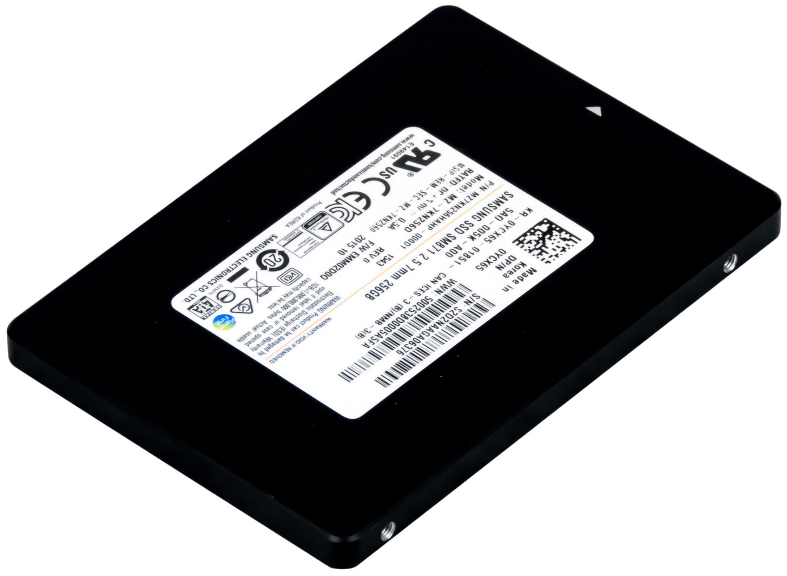 SAMSUNG SM871 256GB SATA 6Gb/s 2.5'' MZ-7KN256D 0YCX65 สินค้ารับประกัน โดย บริษัท อะไหล่เซิร์ฟเวอร์ จำกัด