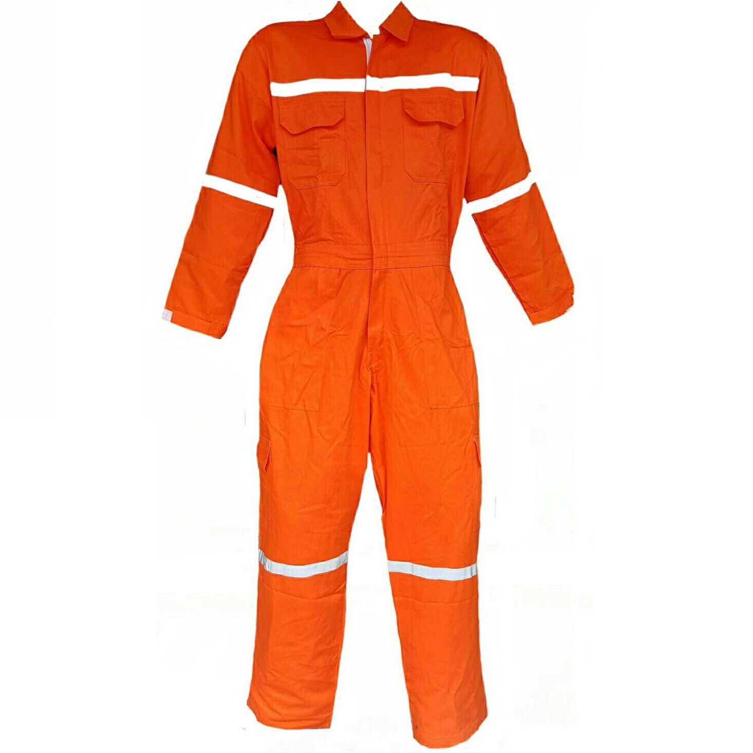 ชุดหมี ผ้าเวสป้อยมีแถบสะท้อนแสงไซต์ M,L,XL Cotton 100% กันสะเก็ดไฟกันความร้อน