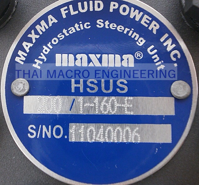 กระปุกพวงมาลัยไฮโดรลิคHSUS200/1-160-E(27mm)CAT140G