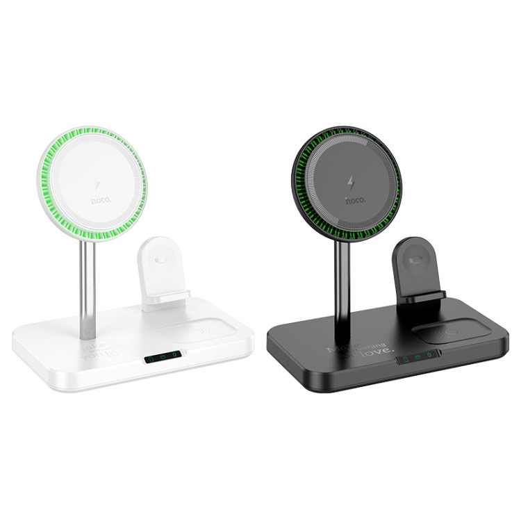 CQ12 3-IN-1 MAGNETIC WIRELESS FAST CHARGER WITH LIGHT