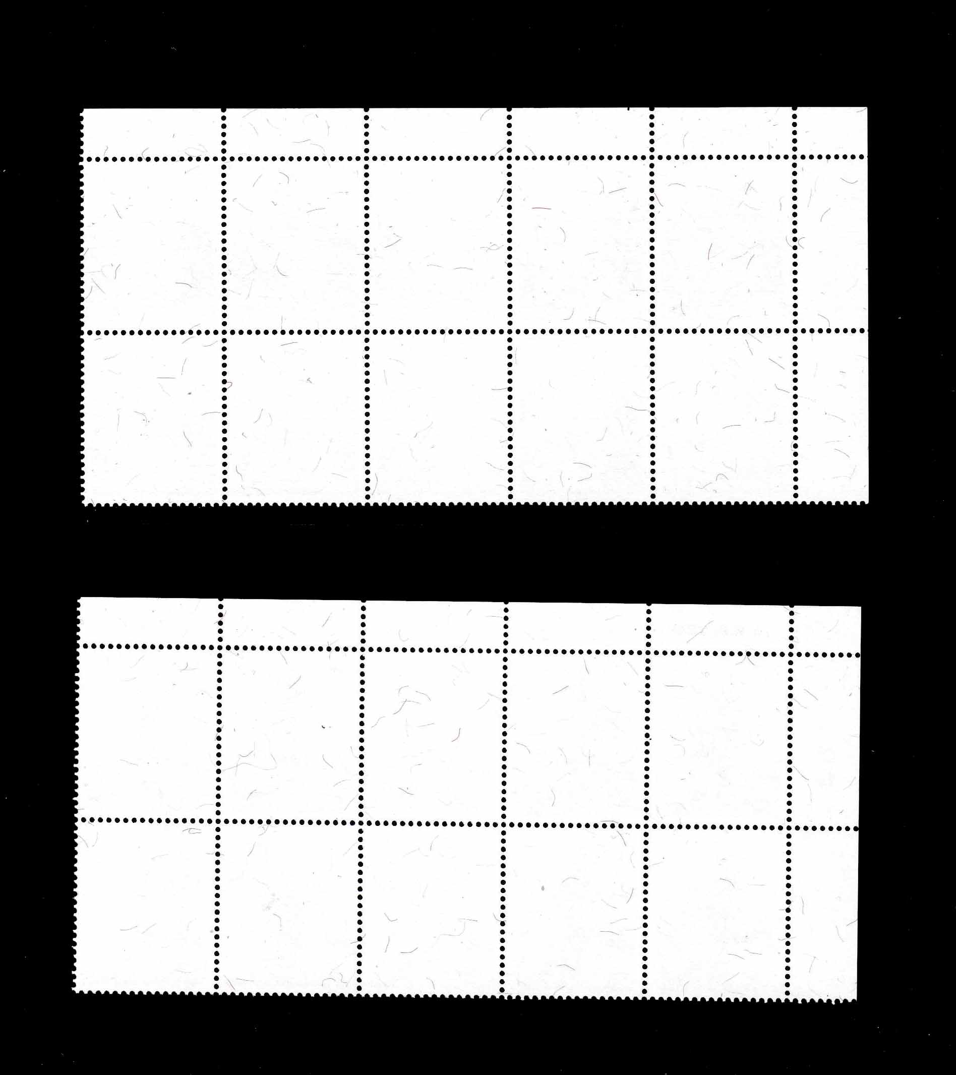 บล็อค 10 (มุมวันที่) แสตมป์ปีใหม่ 2545 (ชุด14)