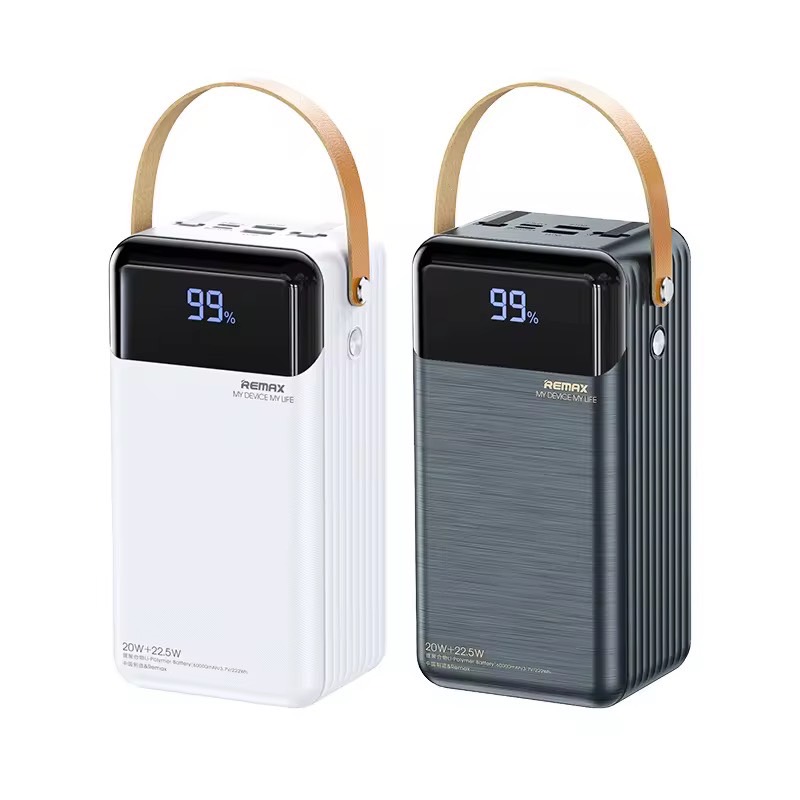 RPP-566 LESU II SERIES 20W+22.5W CABLED FAST CHARGING POWERBANK 80000mAh