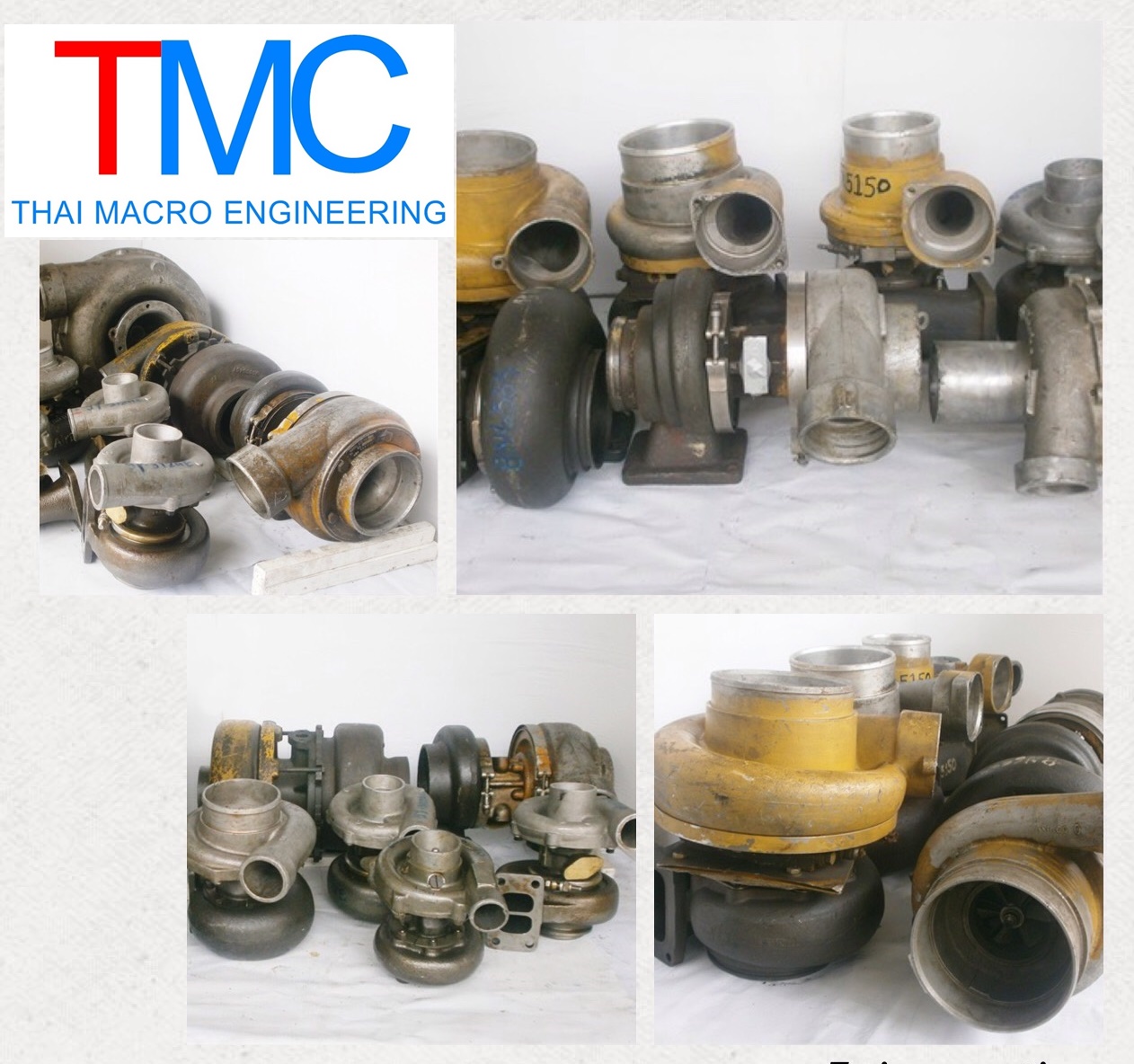 เทอร์โบคละแบบคละยี่ห้อ(สินค้ามือสอง)ติดต่อสอบถาม