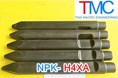 เข็มหัวเจาะไฮโดรลิคchisel for hydraulic breaker NPK-H4XA