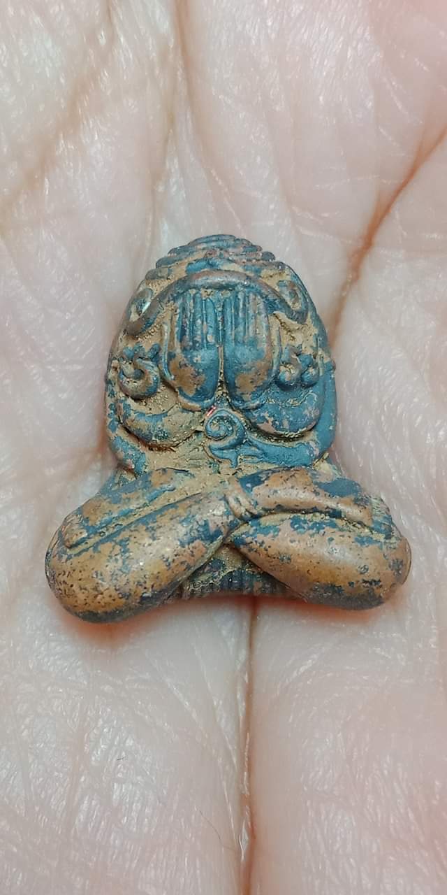 พระปิดตาห้ายอด หลวงพ่อรักษ์ อนาลโย วัดสุทธาวาส หมายเลข #๑๖๘