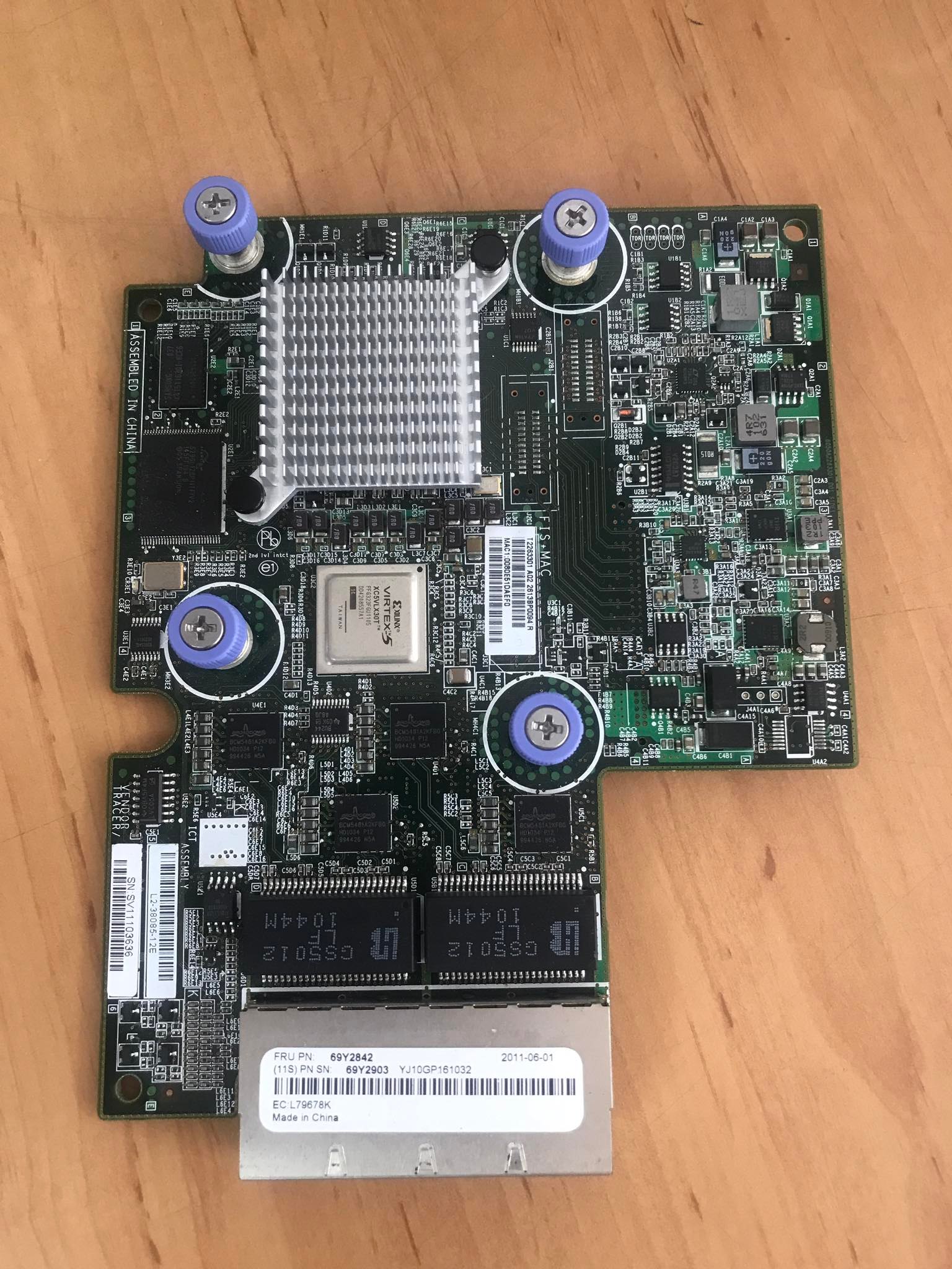 IBM DS3500 1GB ISCSI 4Port Daughter Card no face plate // 69Y2842 (Used) // สินค้ารับประกัน โดย บริษัท อะไหล่เซิร์ฟเวอร์ จำกัด