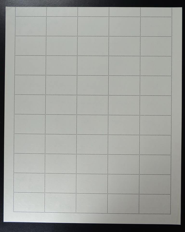 แสตมป์สัปดาห์สากลแห่งการเขียนจดหมาย 2534 (เต็มแผ่น50ดวง)