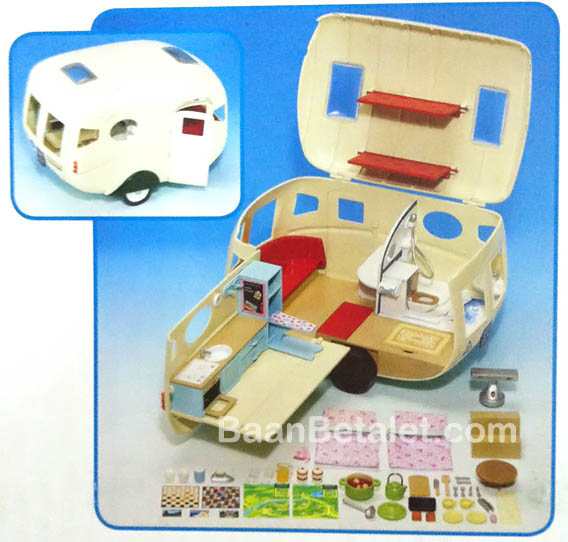 รถคาราวานซิลวาเนียน (UK) Sylvanian Families Caravan