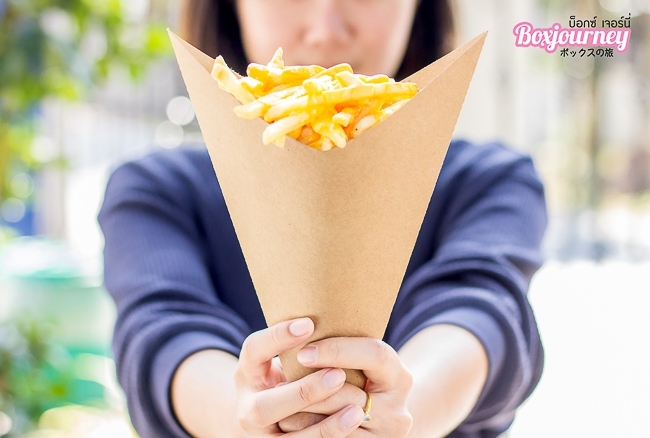 ซองเฟรนช์ฟรายส์ไซส์ L