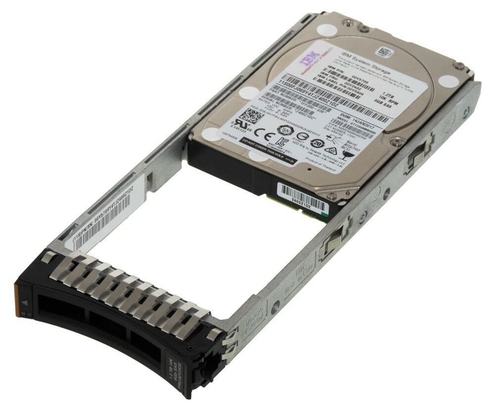(New in Box) IBM 1.2TB 10K 6G SAS V3700 2.5 in HDD Hard Drive // 00Y2432, 00Y2507,00AR010, 0B28475, HUC101212CSS600 สินค้ารับประกัน โดย บริษัท อะไหล่เซิร์ฟเวอร์ จำกัด