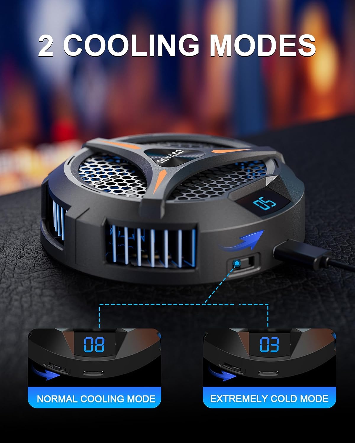 Steam Deck : DEVASO Fan Cooler