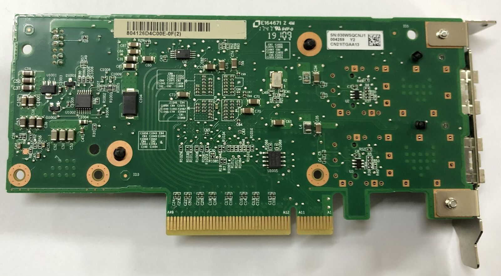 Huawei SP310 2-Port Network Adapter 10GB SFP+ PCIe X520-DA2 Low Profile // CN21ITGA (Used) // สินค้ารับประกัน โดย บริษัท อะไหล่เซิร์ฟเวอร์ จำกัด