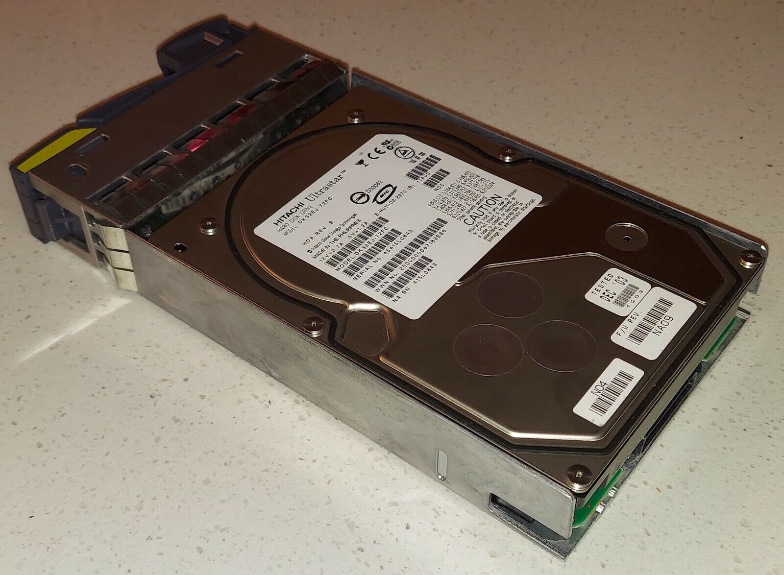 Hitachi 73GB 10K 40Pin DS14MK2 DS14 MK2 Fibre Channel // DK32EJ-72FC (Used) // สินค้ารับประกัน โดย บริษัท อะไหล่เซิร์ฟเวอร์ จำกัด