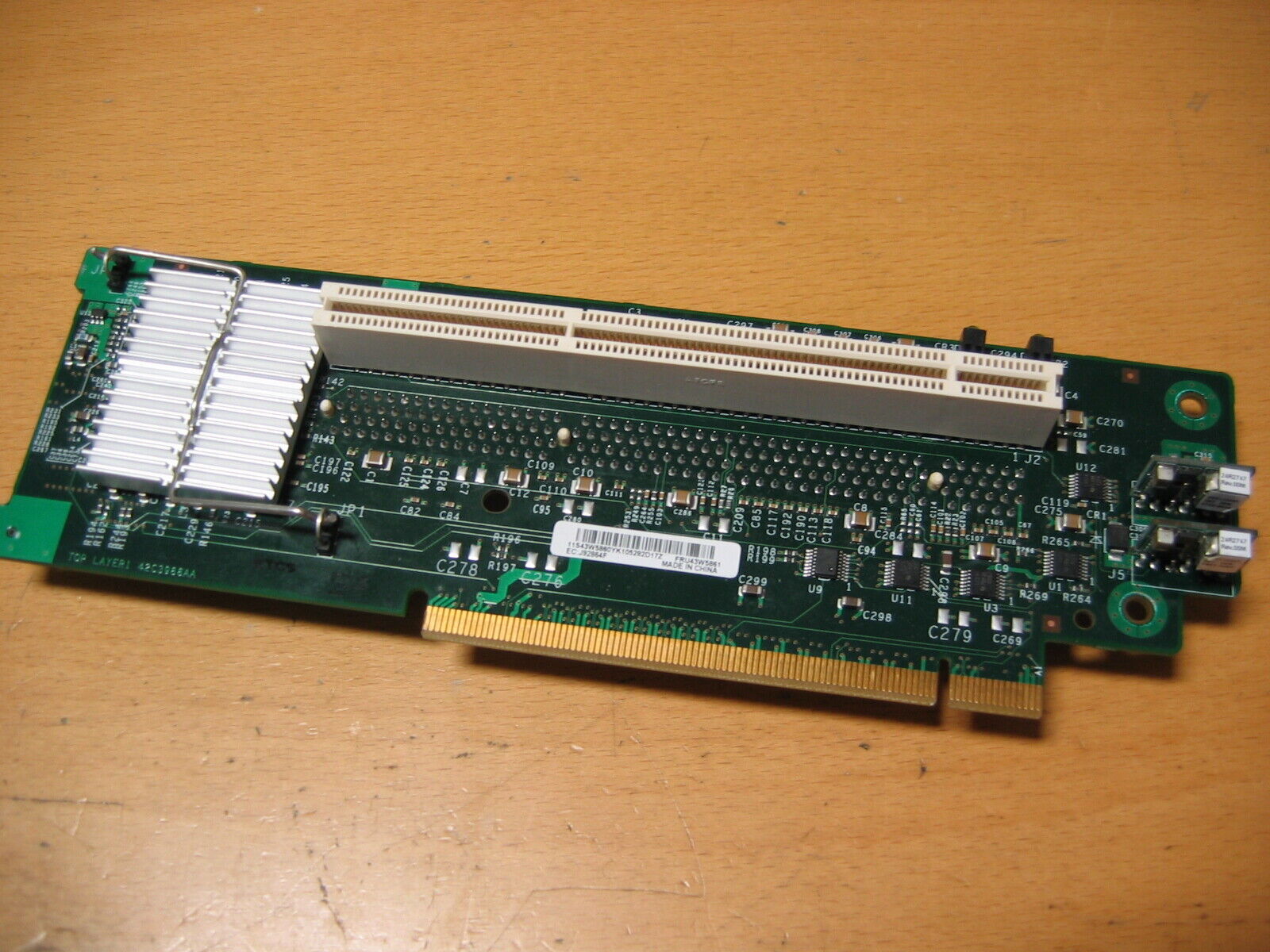 IBM RISER CARD PCI-X FOR X3650 / 43W5861 / 43W5859 / + / TRAY 39M6798 (Used) // สินค้ารับประกัน โดย บริษัท อะไหล่เซิร์ฟเวอร์ จำกัด