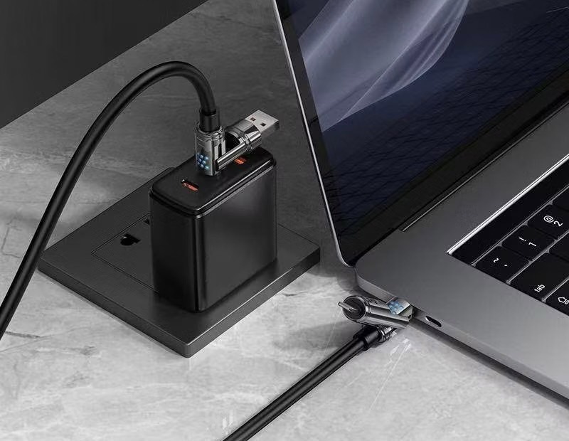 U143 JOY 240W 4-IN-1 CHARGING DATA CABLE USB C TO iP C