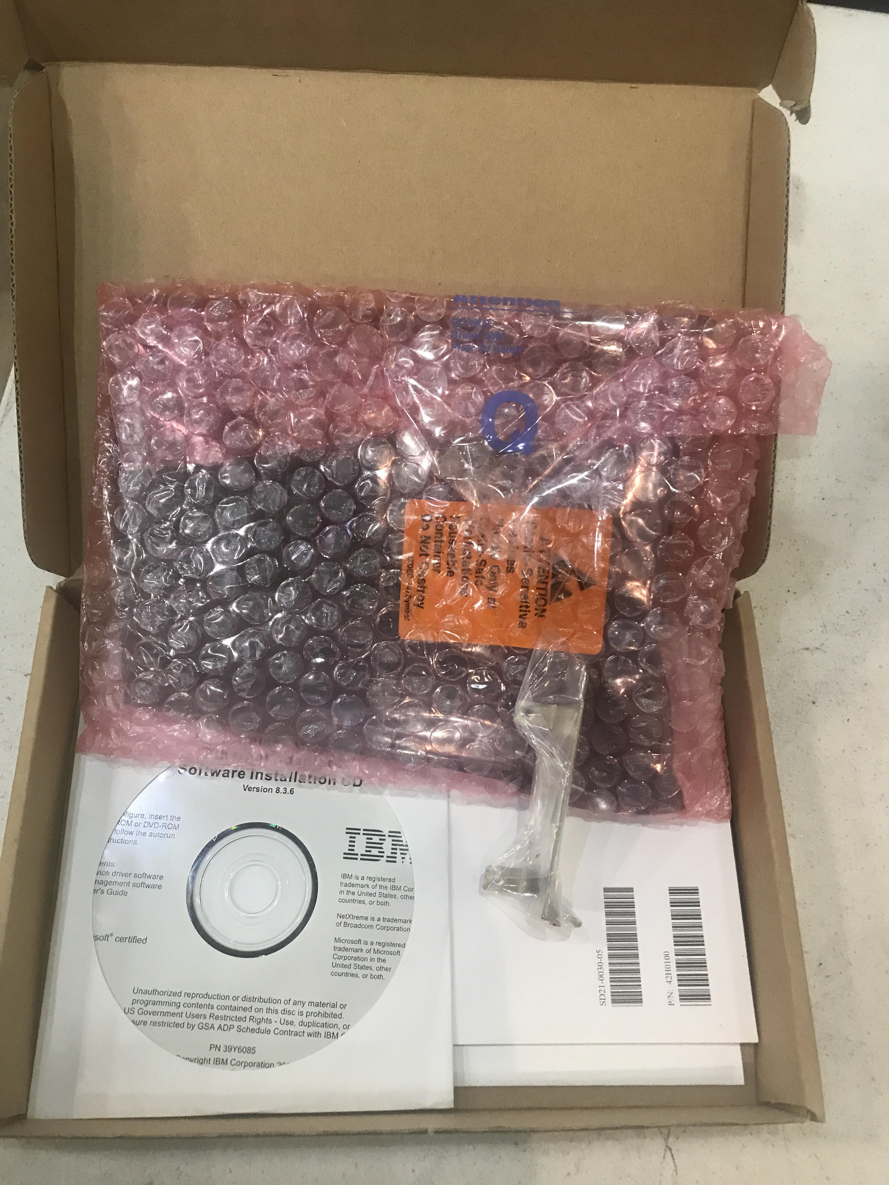 IBM NetXtreme 1000 T+ Ethernet Adapter High Profile // 39Y6079 (New Inbox) // สินค้ารับประกัน โดย บริษัท อะไหล่เซิร์ฟเวอร์ จำกัด