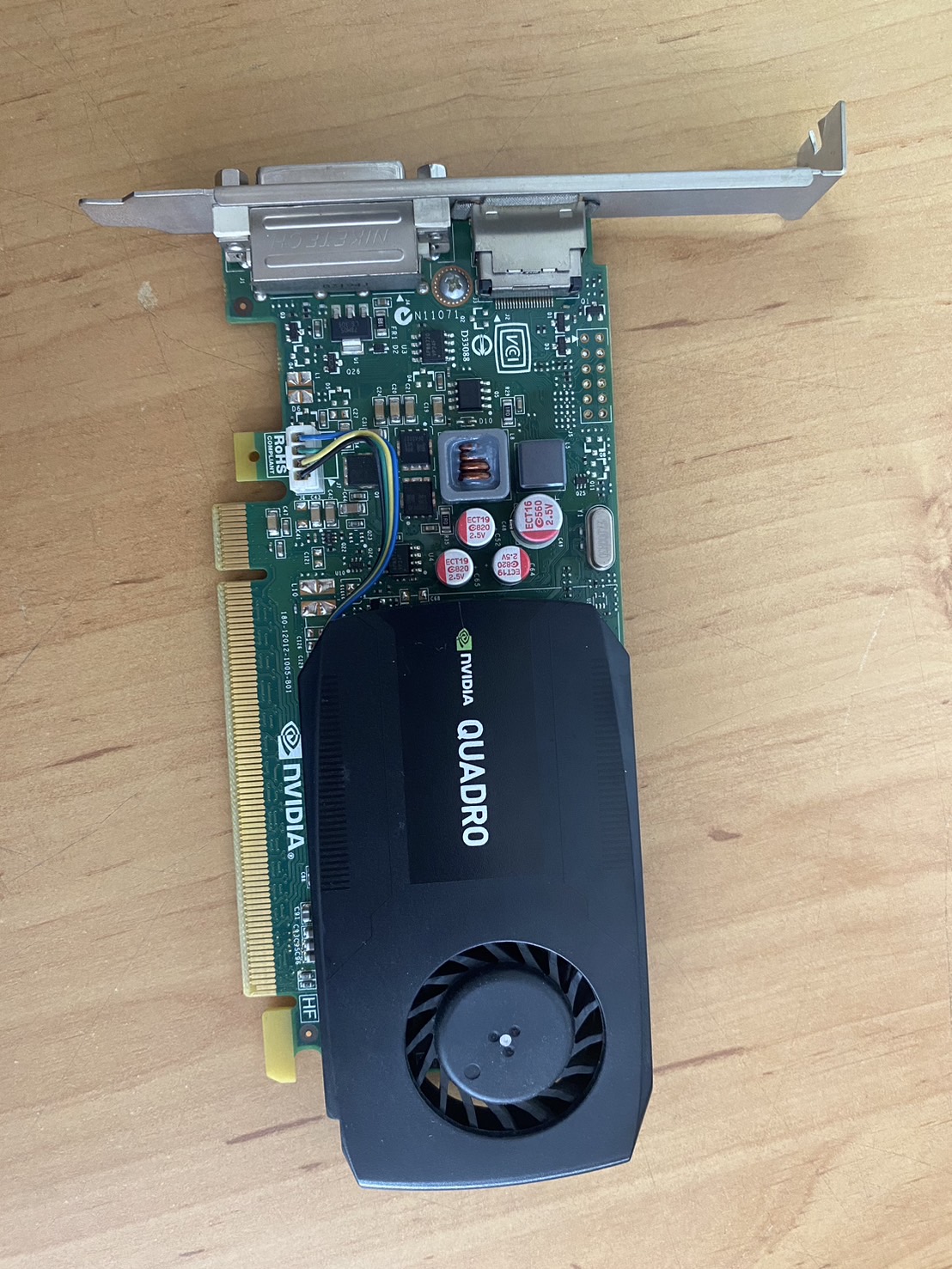 Nvidia HP Quadro K600 1GB GDDR3 Graphics Card // 713379-001 / 700102-001 (Used) // สินค้ารับประกัน โดย บริษัท อะไหล่เซิร์ฟเวอร์ จำกัด