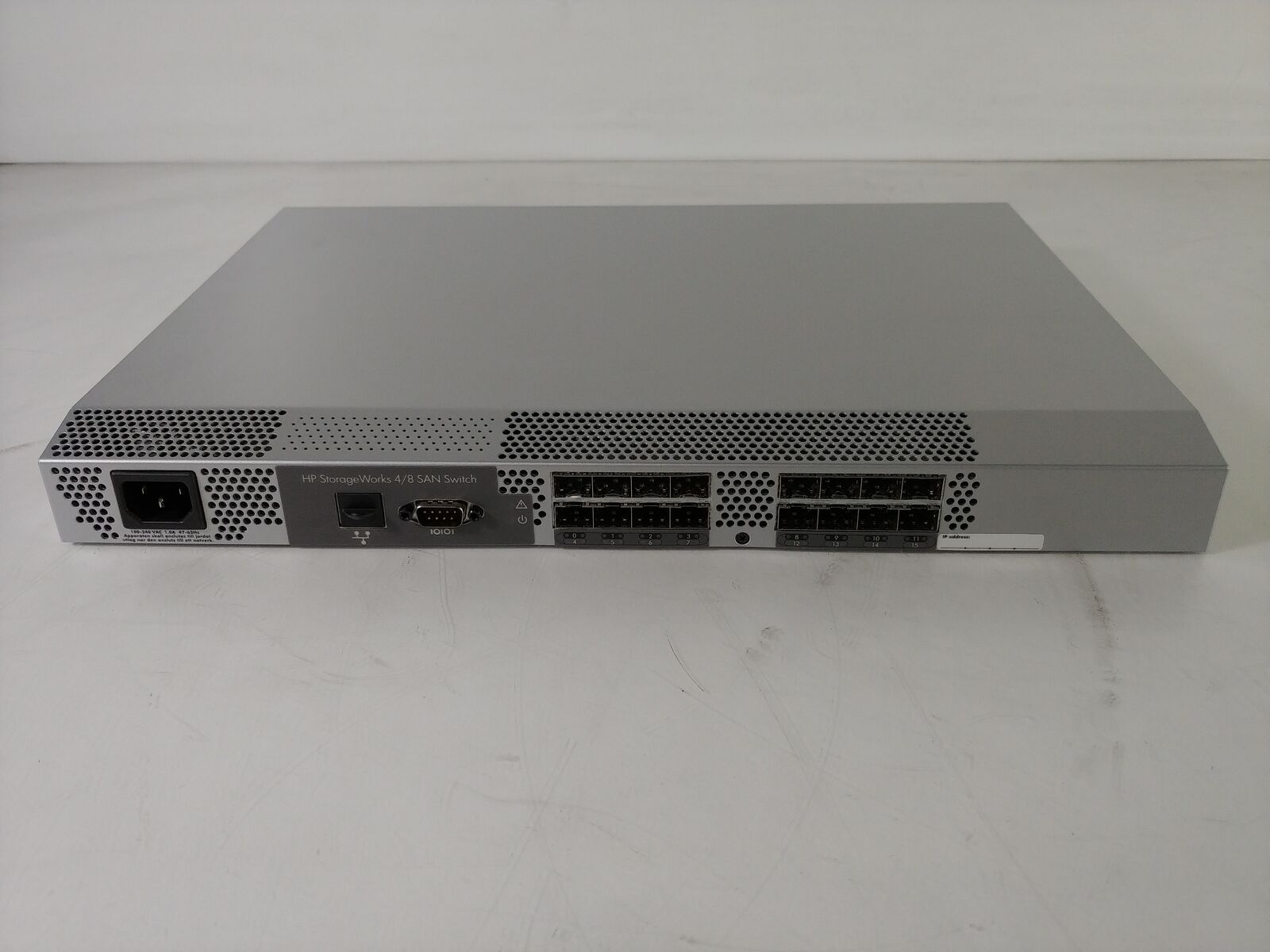 HP StorageWorks A7984A 411838-001 16-Port Gigabit Managed 4/8 Ethernet SAN Switch (Used) // สินค้ารับประกัน โดย บริษัท อะไหล่เซิร์ฟเวอร์ จำกัด