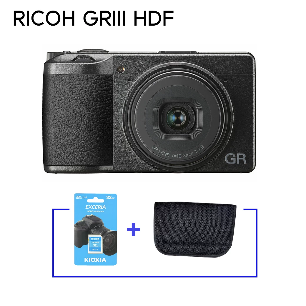 Ricoh GR III HDF – เติมความฟุ้งฝันให้ภาพสตรีทแบบ HDF Filter (แถมฟรี Memory card 32GB and Bag)