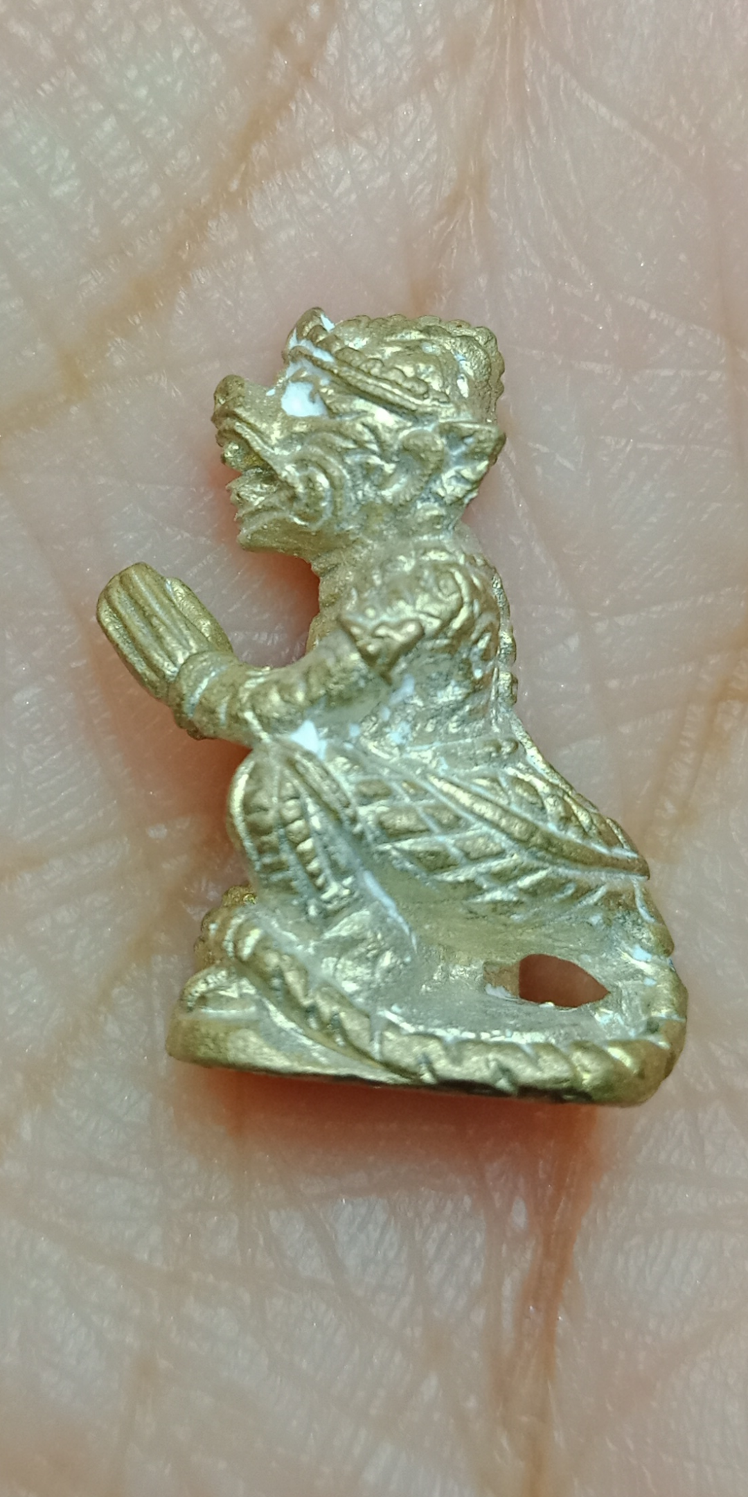 หนุมานวันทา หลวงพ่อเพี้ยน วัดเกริ่นกฐิน จ.ลพบุรี ปี ๒๕๕๙