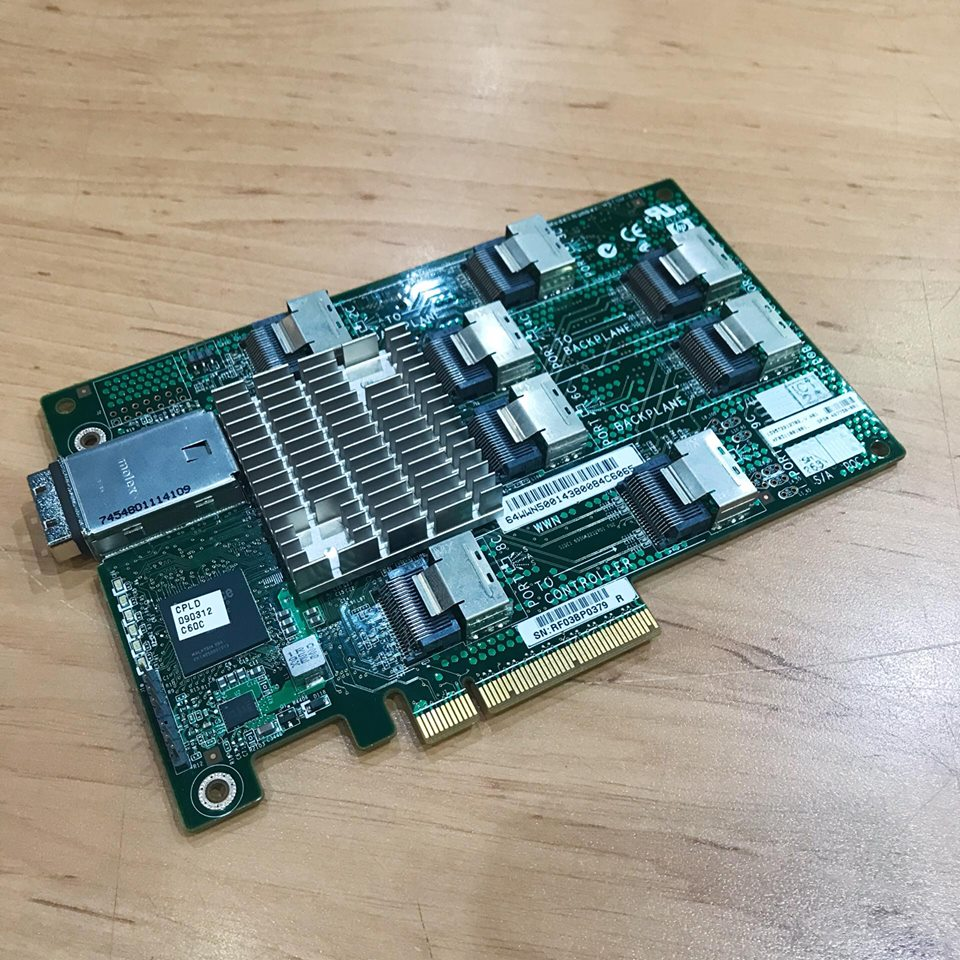 HP 24-Bay 3Gb SAS Expander Card // 487738-001 / 468405-001 (Used) // สินค้ารับประกัน โดย บริษัท อะไหล่เซิร์ฟเวอร์ จำกัด