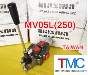 ไฮโดรลิคคอนโทรนวาล์ว(1แกน)maxma-MV05L-R(250) (35L/min)(4,600Psi/315Bar)