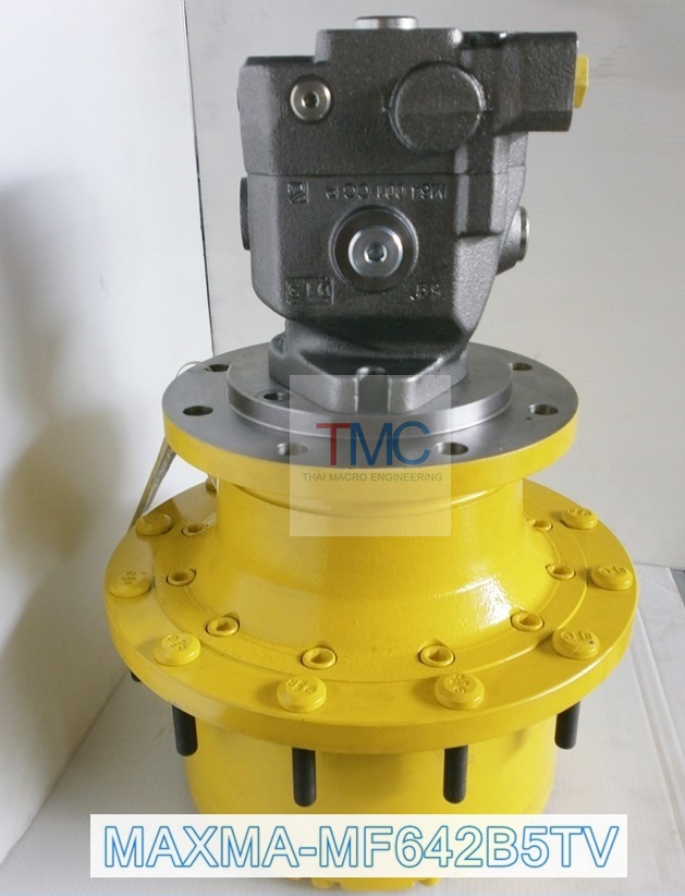 ปั้มมอเตอร์เฟืองขับล้อรถคีบอ้อยแบบ(BELL)3ล้อMAXMA-MF642B5TV