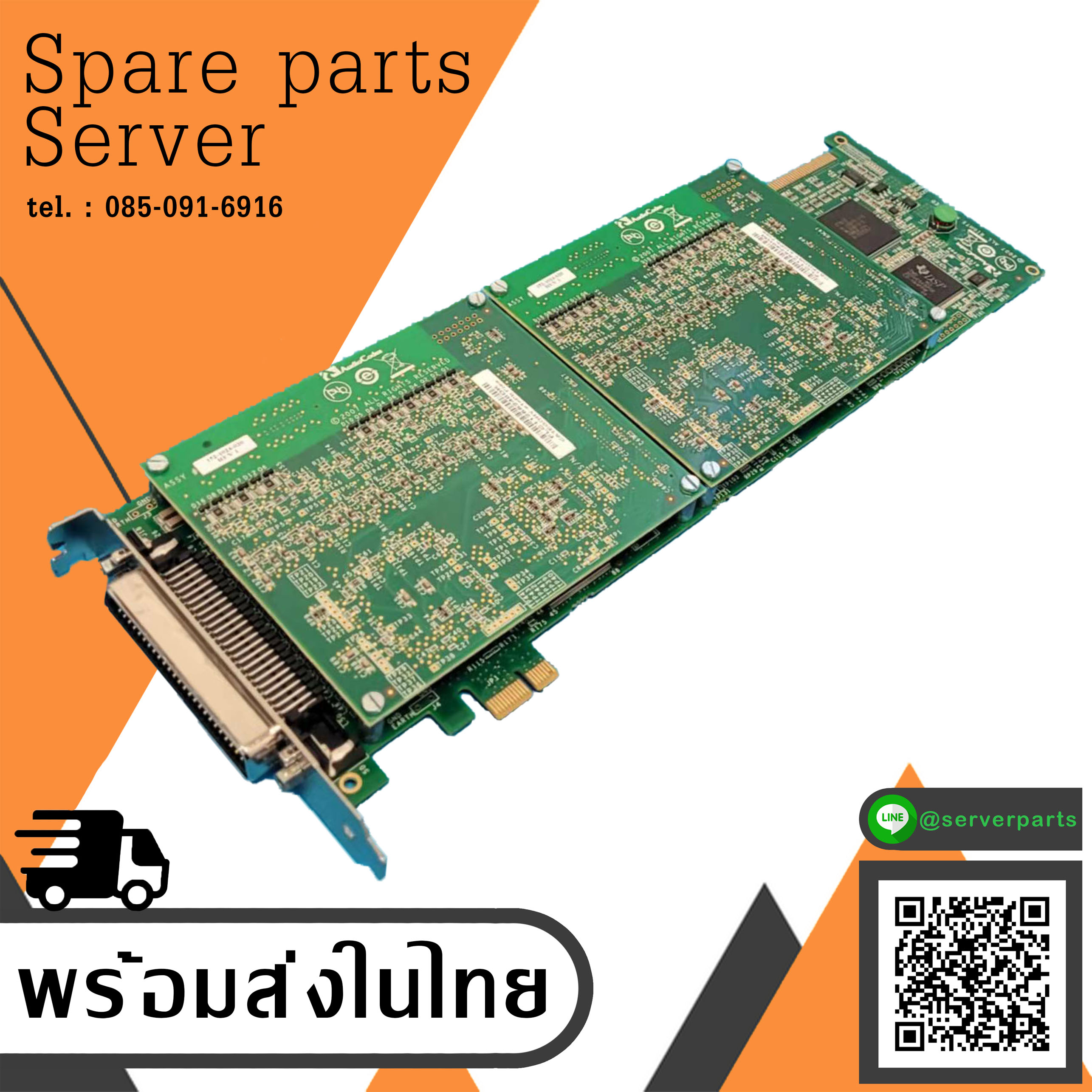 AudioCodes NGX2400-EH PCI Digital Recorder Boards / 910-0700-001 / 152-1024-020 (Used) // สินค้ารับประกัน โดย บริษัท อะไหล่เซิร์ฟเวอร์ จำกัด