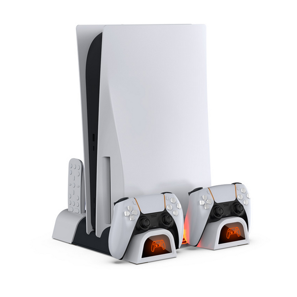 PS5 : Stand Multifunction Vertical Cooling & Remote