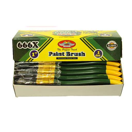 Allways แปรงทาสี แปรงทาวานิช มีหลายขนาด สินค้าจากโรงงาน