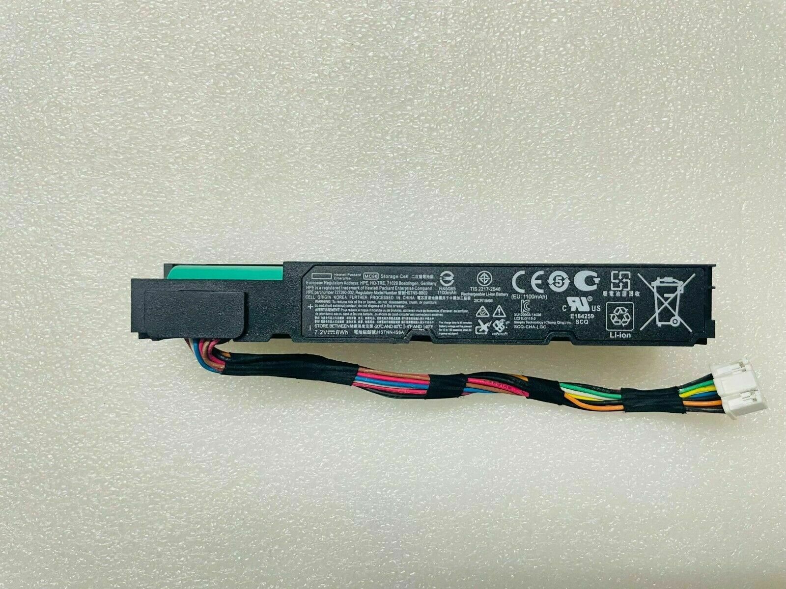 HP ProLiant DL/ML/XL Gen9/Gen10 96W Smart Storage Battery (New) / 815983-001 / 727258-B21 / 750450-001 / 878643-001 // สินค้ารับประกันโดย บริษัท อะไหล่เซิร์ฟเวอร์ จำกัด