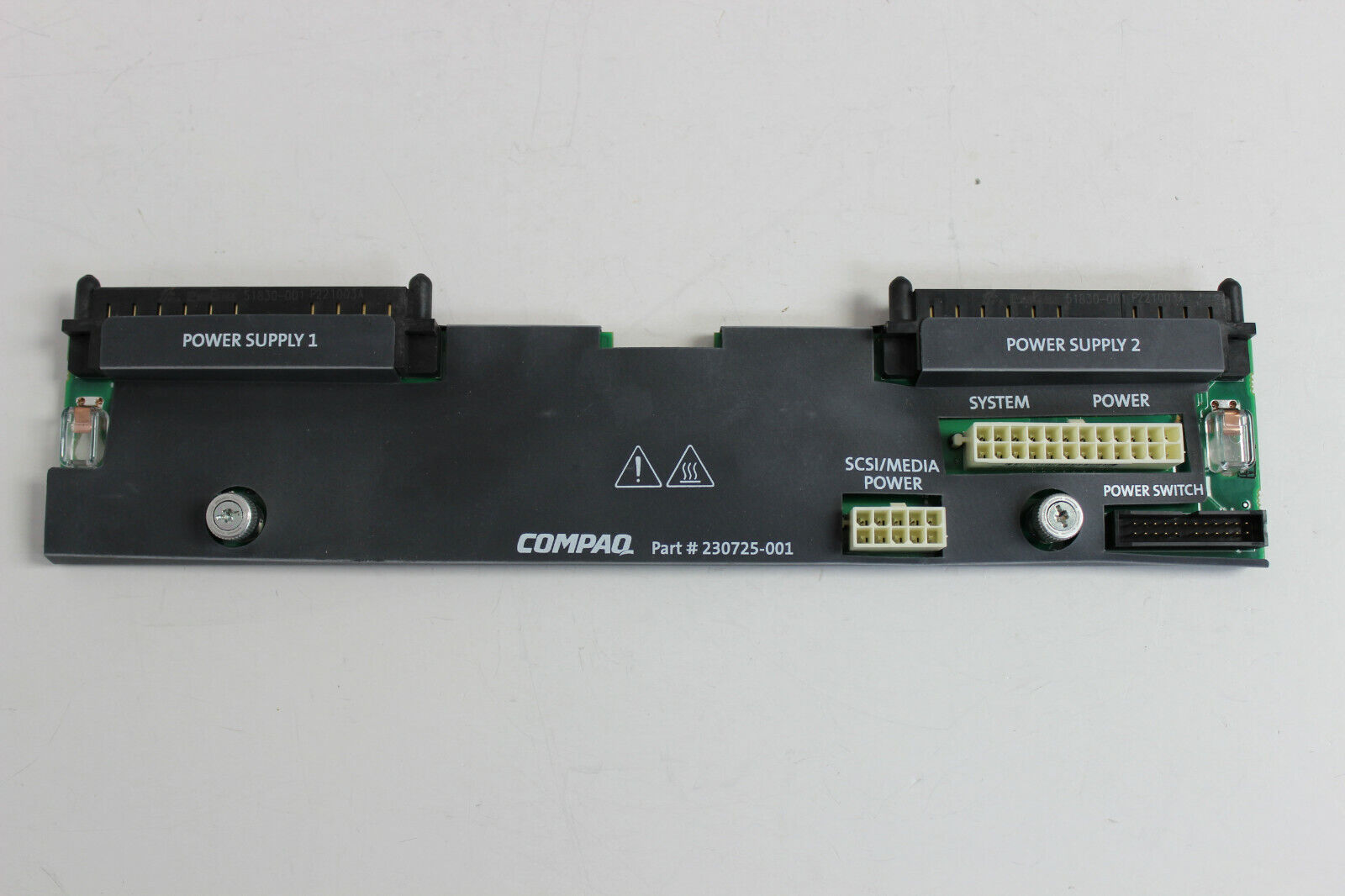 HP Proliant ML370 G2 G3 Server Power Supply Backplane Board / 230725-001 (Used) // สินค้ารับประกัน โดย บริษัท อะไหล่เซิร์ฟเวอร์ จำกัด