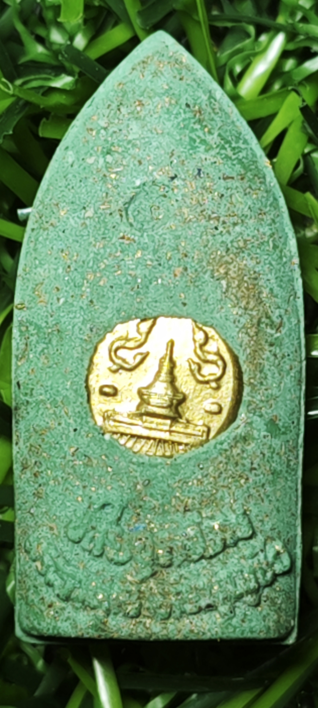 พระรอดหลวงหริภุญชัย วัดพระธาตุหริภุญชัยฯ #รุ่นปลียอดฉัตร (แยกจากชุดนพเคราะห์เทวาทศธาตุ)