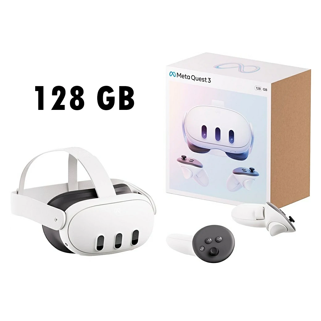 Meta Quest 3 (128 GB) – แว่น VR แห่งอนาคต เพื่อต้อนรับทุกคนเข้าสู่ยุคใหม่ รุ่นใหม่ล่าสุดจาก Meta (JAPAN)