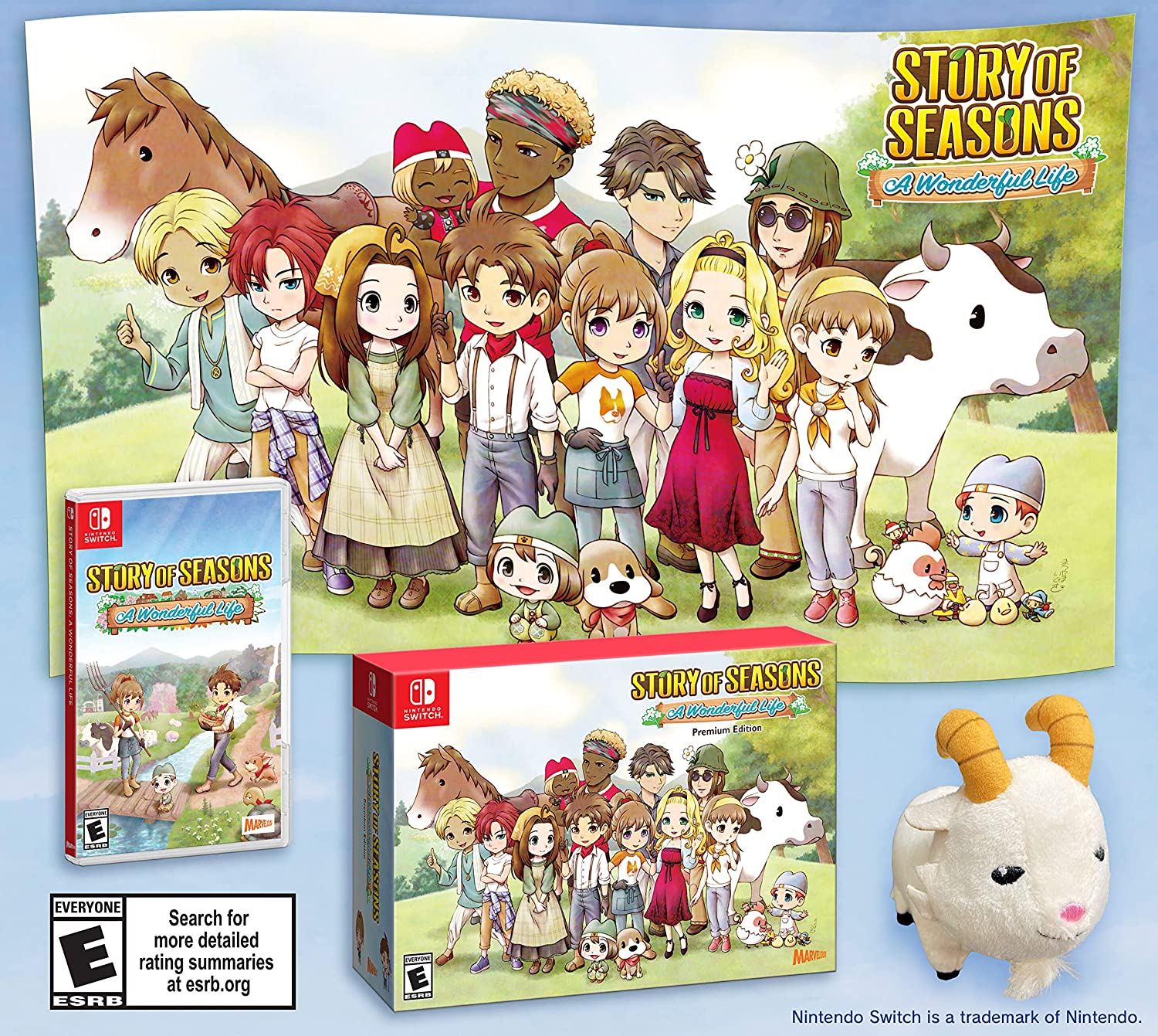 Switch- Story of Seasons: A Wonderful Life - Premium Edition