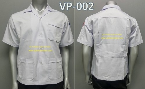 เสื้อช็อปสีพื้น แขนสั้น เสื้อช่าง ขนาด S-2XL ผ้าคอมทวิว รับปักโลโก้