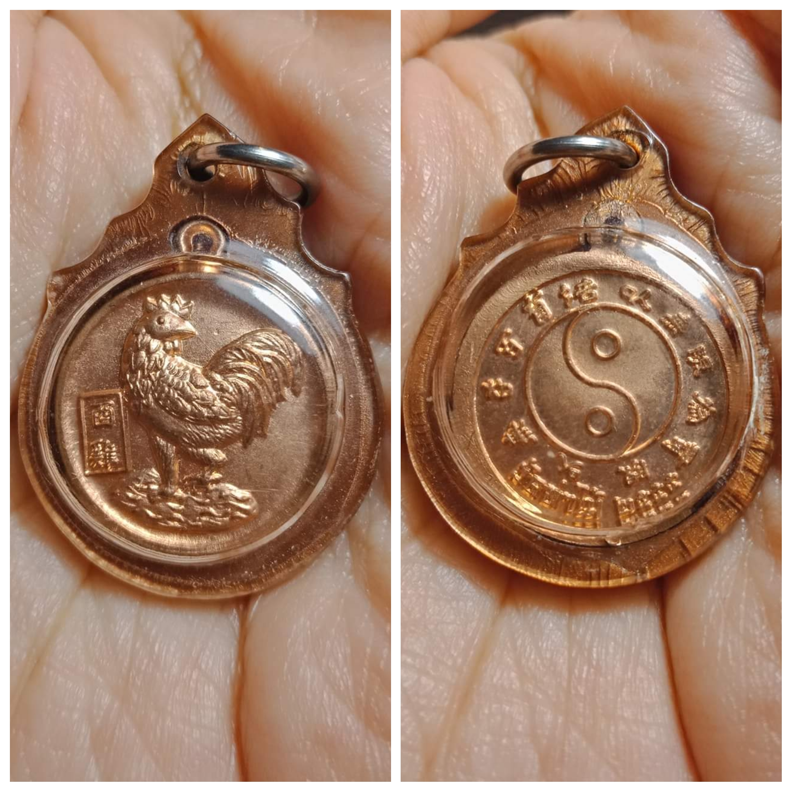 เหรียญไก่ วัดท่าไม้ ปี 2555