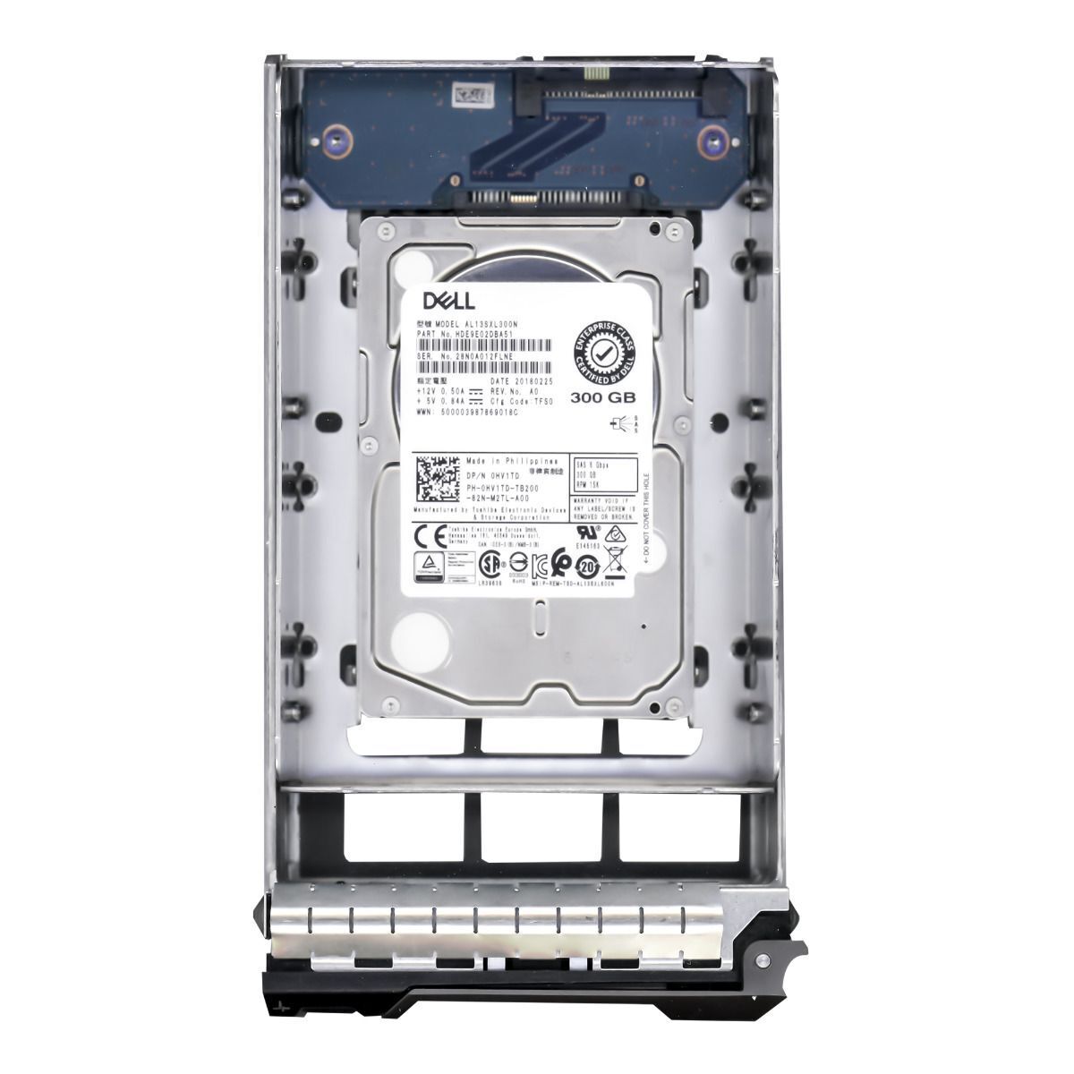 Dell 300GB 15K 6G SAS 2.5" 64MB Hard Drive // 0HV1TD / AL13SXL300N (Used) // สินค้ารับประกัน โดย บริษัท อะไหล่เซิร์ฟเวอร์ จำกัด
