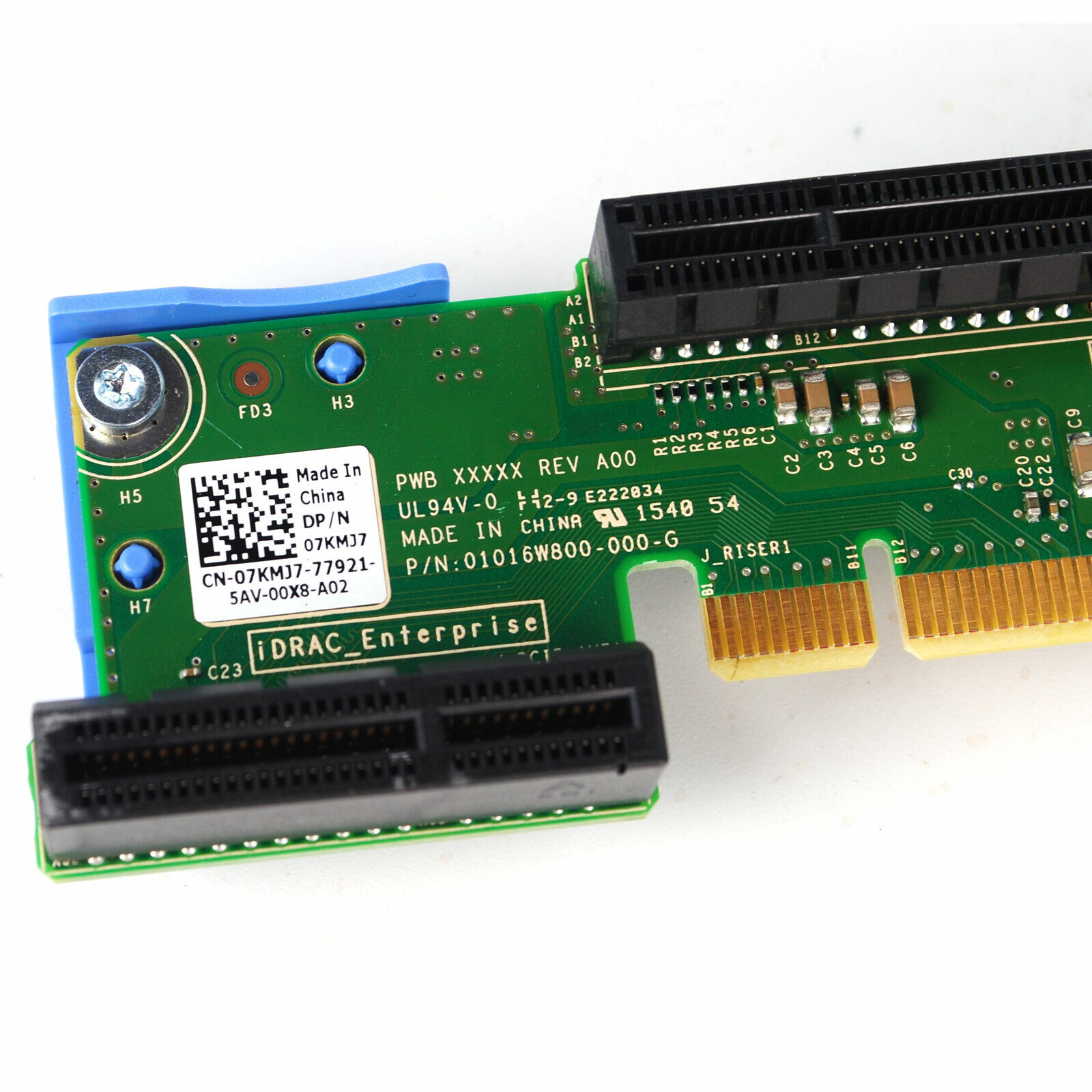 Dell R420 R320 PCIe G3 X16 Dual CPU Express Riser Card Board // 7KMJ7 / 07KMJ7 (Used) // สินค้ารับประกัน โดย บริษัท อะไหล่เซิร์ฟเวอร์ จำกัด