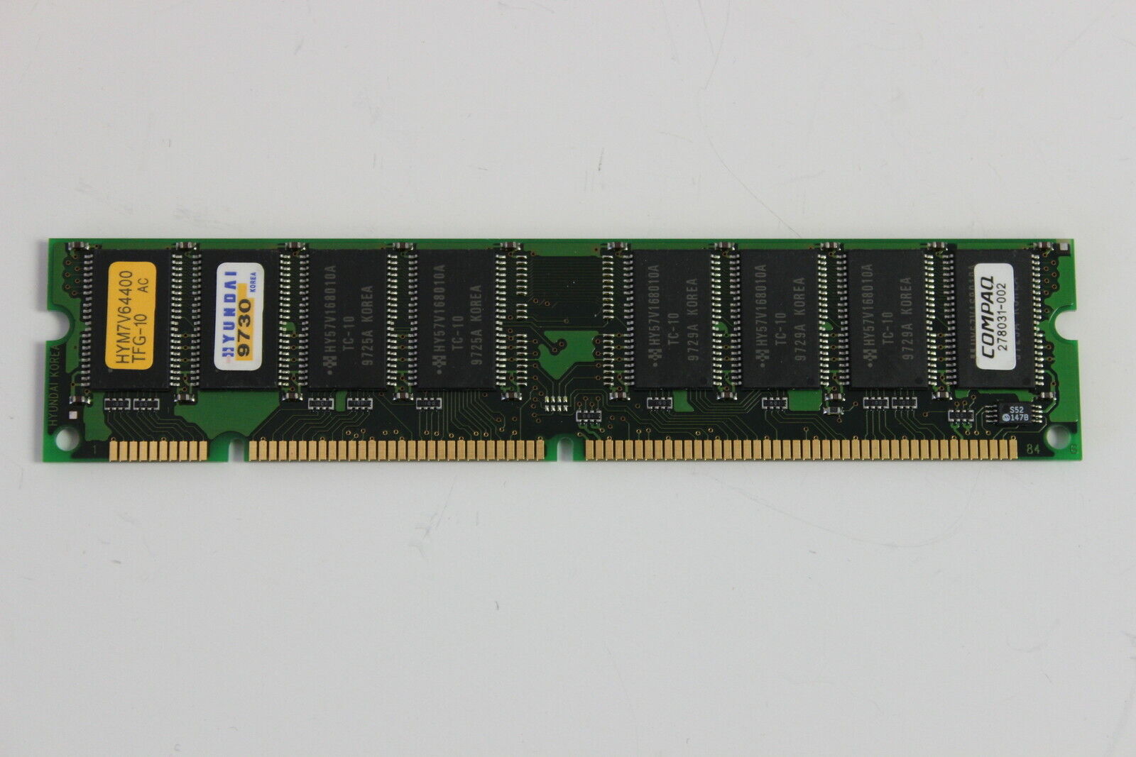 Compaq 32MB 168 PIN DIMM Meory Module Deskpro 4000 / 278031-002 / HYM7V64400CTFG-10 // (USED) สินค้ารับประกัน โดย บริษัท อะไหล่เซิร์ฟเวอร์ จำกัด