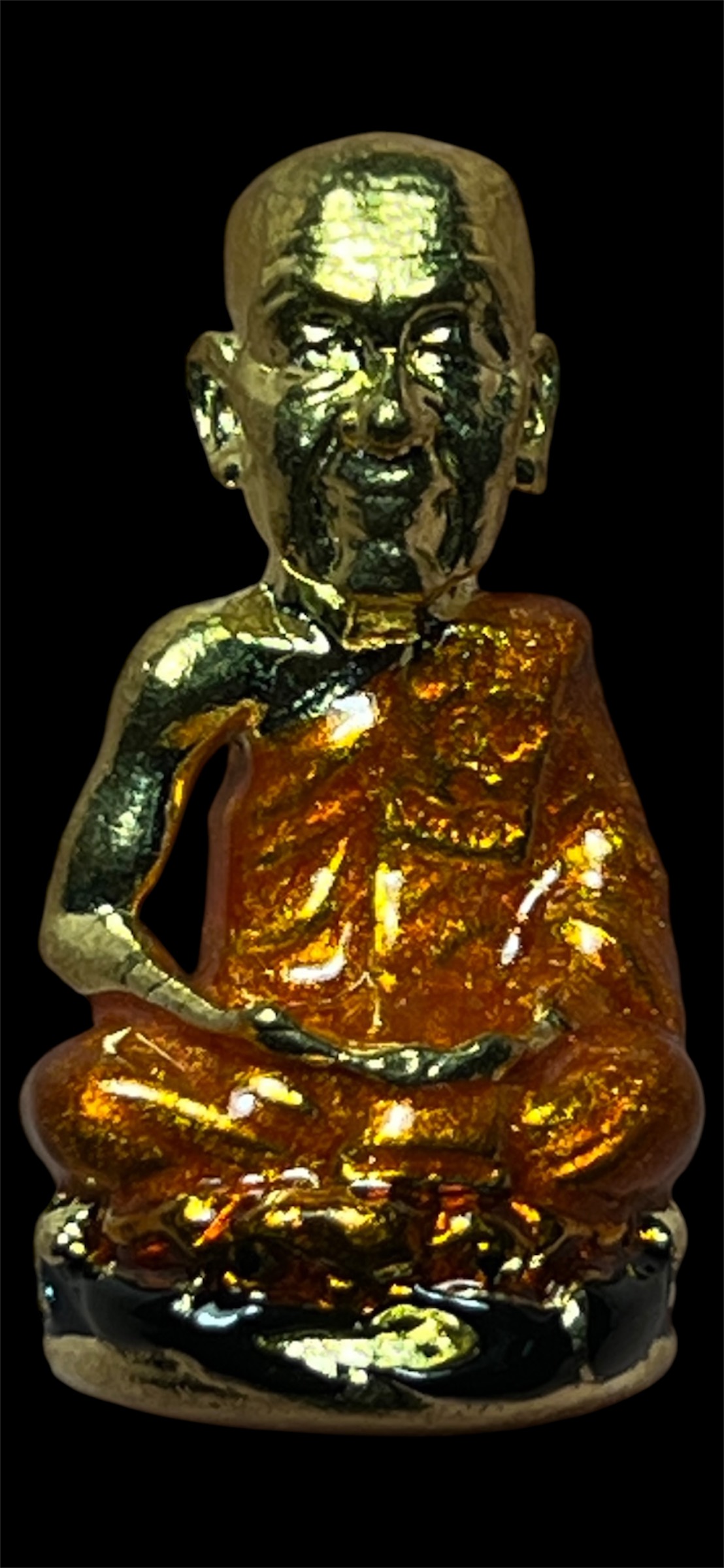 เบ้าทุบนั่งปู รุ่นแรก หลวงปู่นิ่ม โชติธัมโม วัดพุทธมงคล สุพรรณบุรี